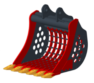 Excavator Sieve Bucket Solution